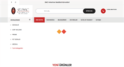 Desktop Screenshot of emcveterinermedikal.com